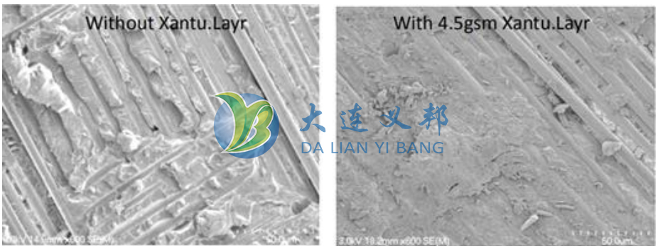 靜電紡絲納米纖維增韌膜提升復(fù)合材料CAI即沖擊后壓縮強(qiáng)度實驗示例