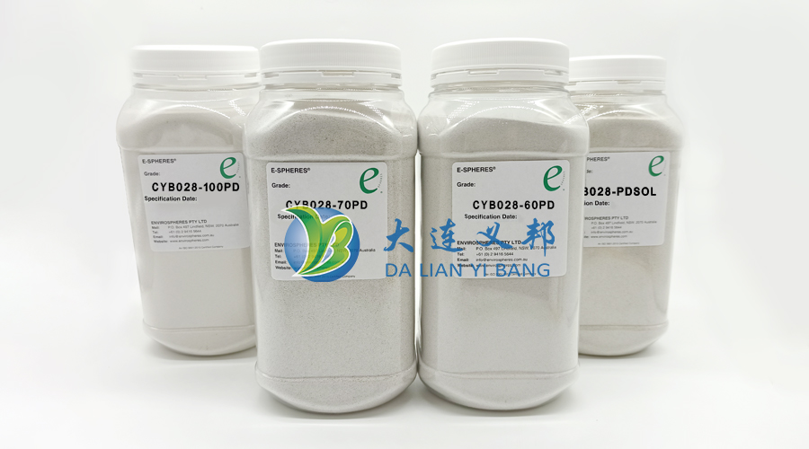 E-SPHERES?空心陶瓷微珠可替代鈦白粉用于航空橡膠中,耐火橡膠是最突出的用途之一