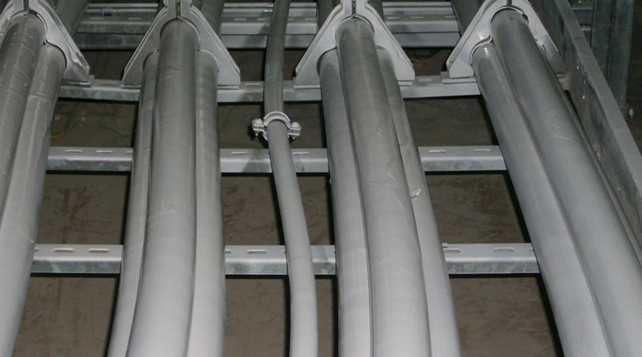 大連義邦引入一種線纜專用防火涂料,可廣泛用于核電能源線纜防火